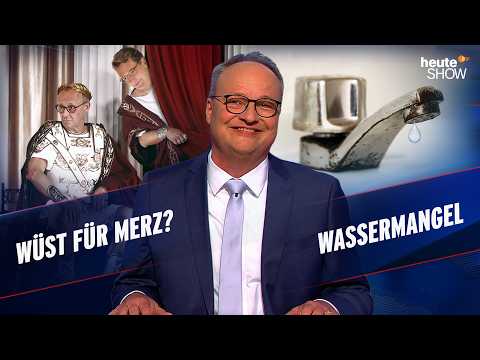 Gerüchte um Kanzlertausch | Babyflaute | Droht uns ein Wassermangel? | heute-show vom 29.05.2026