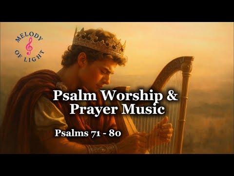Psalm Worship & Prayer Music | Psalms 71-80 | Melody Of Light