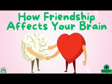 English Podcast For Learning🎧 How Friendship Affects Your Brain | Intermediate Level
