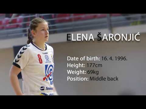 Elena Šaronjić   Handball player   Video presentation 2017