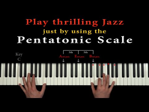 How to use the PENTATONIC SCALE to improvise thrilling Jazz...