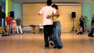 Bruno Tombari and Mariangeles Caamaño MSTF rev after workshop milonga