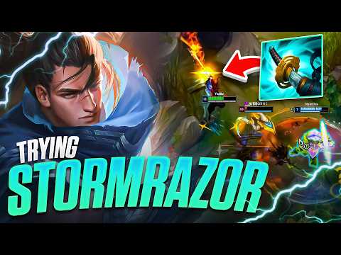 TRYING STORMRAZOR ON YASUO!