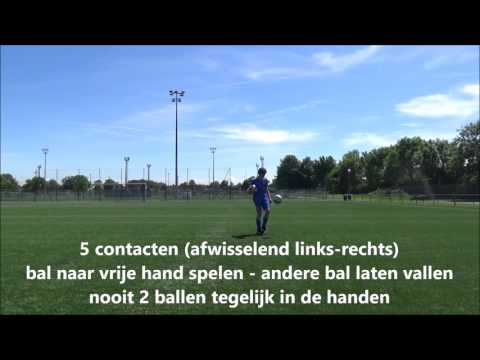 ZOMERHUISWERK 2017 2018 - hooghouden met 2 ballen