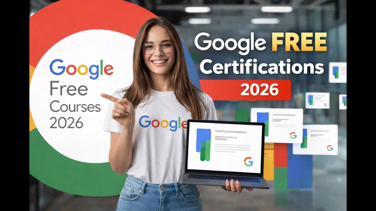 Top 50 Google Free Courses & Certification 2026 | Google Free Al Certification | FREE Online Courses