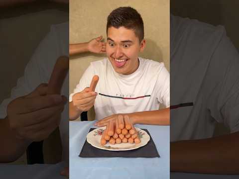 Las SALCHICHAS  de mamá😡