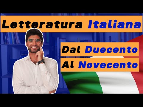 Storia della letteratura italiana - dal Duecento al Novecento
