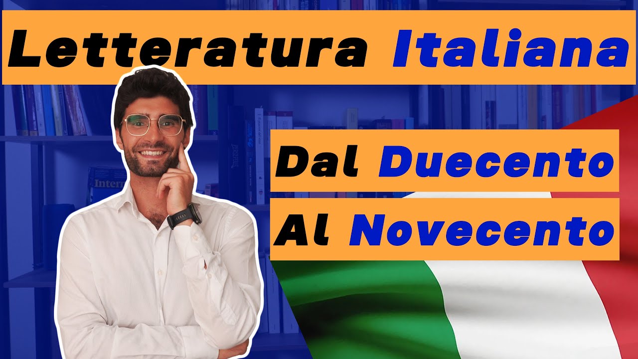 Storia della letteratura italiana - dal Duecento al Novecento