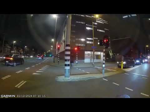 EBS buslijn 60 Delft - Nootdorp (in het donker)