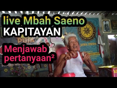 Mbah Saeno menjawab pertanyaan². Kapitayan, Islam, Spiritualitas, Kesadaran, dll