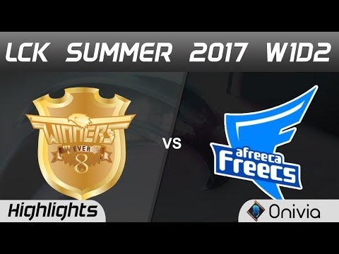 E8W vs AFS Highlights Game 3 LCK SUMMER 2017 Ever8 Winners vs Afreeca Freecs By Onivia