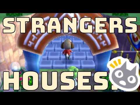 Touring Random NEW LEAF Houses from Strangers I've been within 90 ft of (AKA Happy Home Showcase)