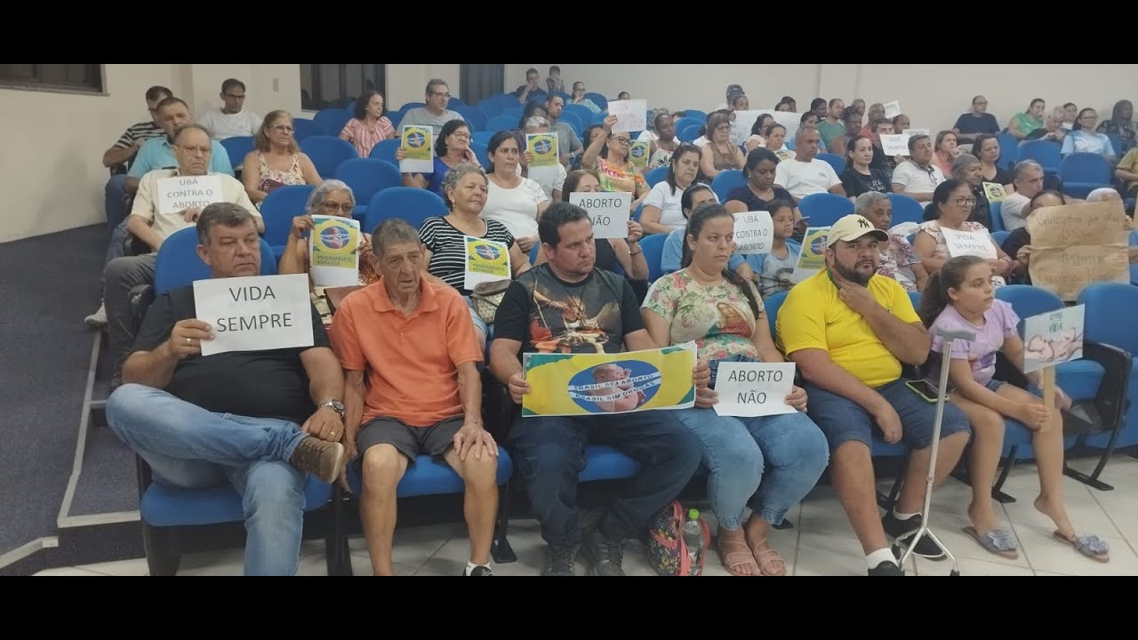 Vereadores de Ubá votam Moção contra o aborto