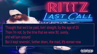 Rittz - Happy Ending - Last Call (Lyrics)