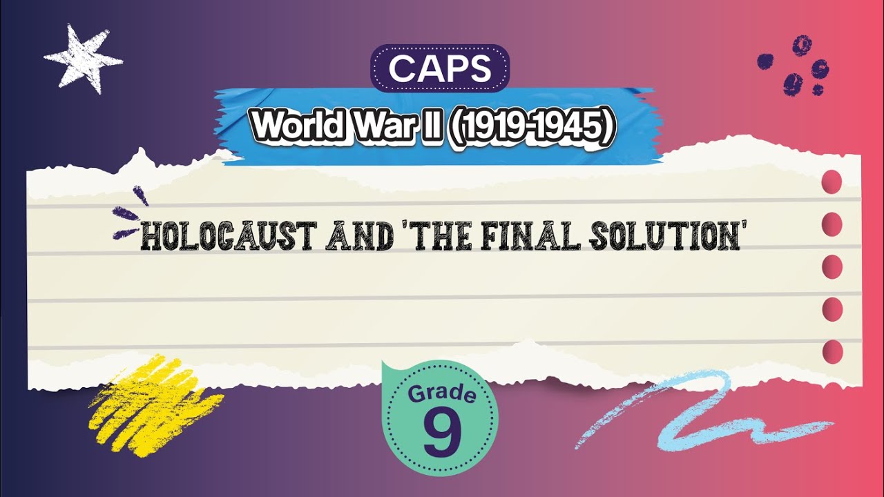 Holocaust and 'The Final Solution'