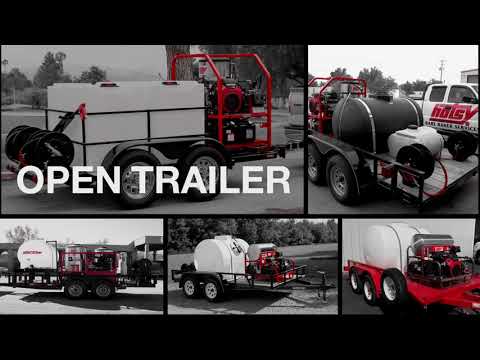 Trailer Mounted Pressure Washers  Custom Mobile Cleaning Solutions
