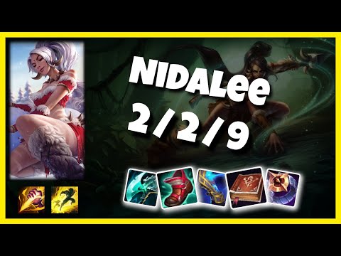 Nidalee vs Olaf KOREAN Challenger JUNGLE (2/2/9) - v11.4