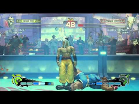 SSF4 AE: cap1 1337 (Balrog) VS ExcUsivePAt369 (Gen)