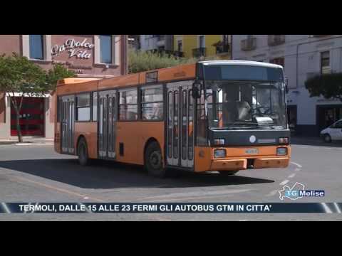 Termoli, dalle 15 alle 23 fermi gli autobus Gtm in città