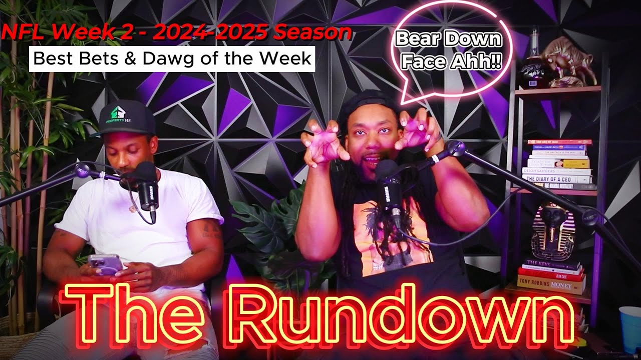 NFL Week 2 Predictions, Best Bets, and UNDER DOGS OF THE WEEK | NHP "THE RUNDOWN"