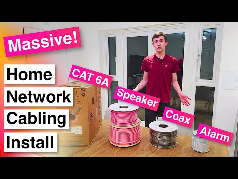 Kicking Off My Massive Home Network Install! - Part 1: The Plan & Finding Cable Routes