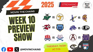 Week 10 Preview Show | 2025 South Carolina High School Football