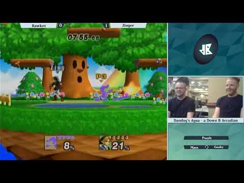 Dandog's Agua - Rawket (Snake, Game & Watch) vs Zinger (Link) - Pools