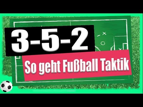 Fußball Taktik erklärt: Wie geht die 3-5-2 Taktik?