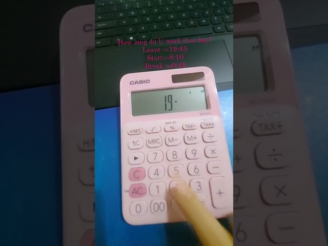 Vídeo relacionado con Casio MS-20UC-GN - Calculadora, 2.3 x 10.5 x 14.95 cm, color verde