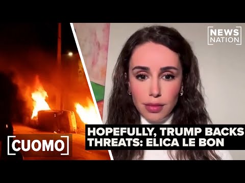 Elica Le Bon: Hopefully, Trump backs up threats against Iranian regime | CUOMO
