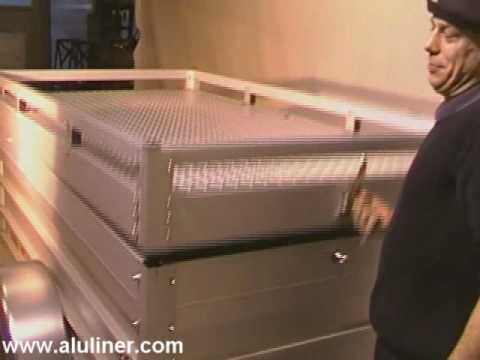 Aludeckel an Koch Anhänger demontieren und montieren Montage Anleitung Kröger-Serie