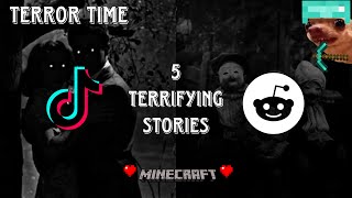 REDDIT HORROR STORIES // TIKTOK MINECRAFT COMPILATION TO FALL ASLEEP OR STUDY TO