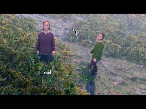 Boys in Reach. Random encounter. Skyrim Special Edition