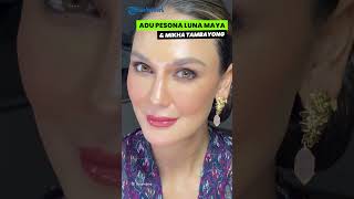 Sama sama Tampil Cetar, Begini Penampilan Luna Maya dan Mikha Tambayong di Istana Berbatik