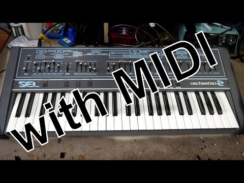 Siel Orchestra 2 with MIDI  ( Tubbutec Organ Donor demo)