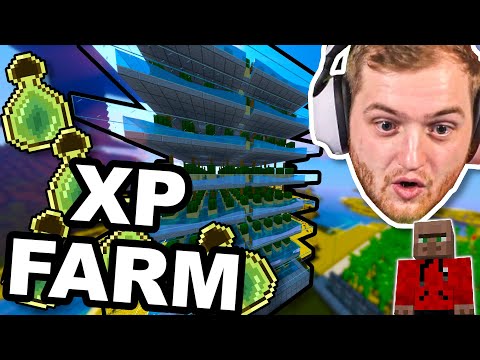 How to build Trymacs' Cactus XP Farm (from Craft Attack)