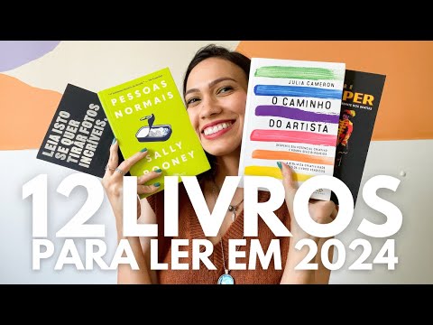 12 livros para ler em 2024