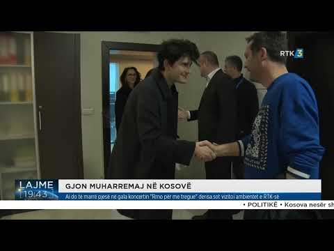 Ai do të marrë pjesë në gala koncertin Rrno për me tregue derisa sot vizitoi ambientet e RTK së