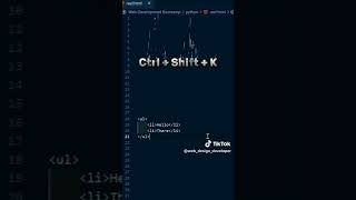 Visual Studio Code shortcuts keys you need to know #VisualStudioCodetips#VSCodeshortcuts#codingshort