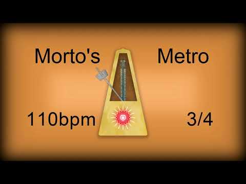 110 bpm 3/4 Metronome Woodblock (12 minutes)