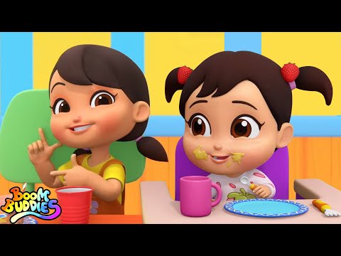 Chew Your Food, Healthy Eating Habit + More Children Rhymes By Boom Buddies