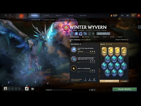 MASTER TIER WINTER WYVERN