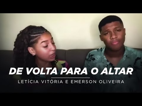 Letícia Vitória e Emerson Oliveira | De Volta Para o Altar (Cover)