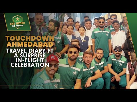 Touchdown Ahmedabad 🛬 Travel Diary ft a surprise in-flight celebration 🤩 | PCB | MA2R