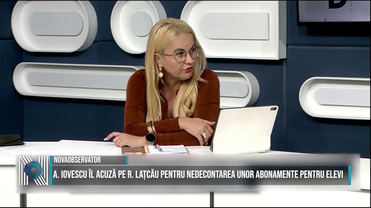 A. Iovescu îl acuză pe R. Lațcău pentru nedecontarea unor abonamente pentru elevi