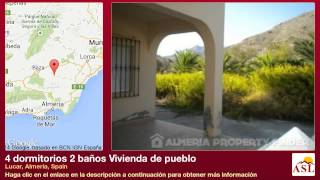 preview picture of video '4 dormitorios 2 baños Vivienda de pueblo se Vende en Lucar, Almeria, Spain'