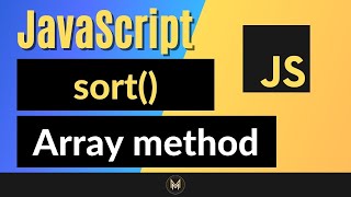JavaScript sort Method  | Complete JS Array Methods Series