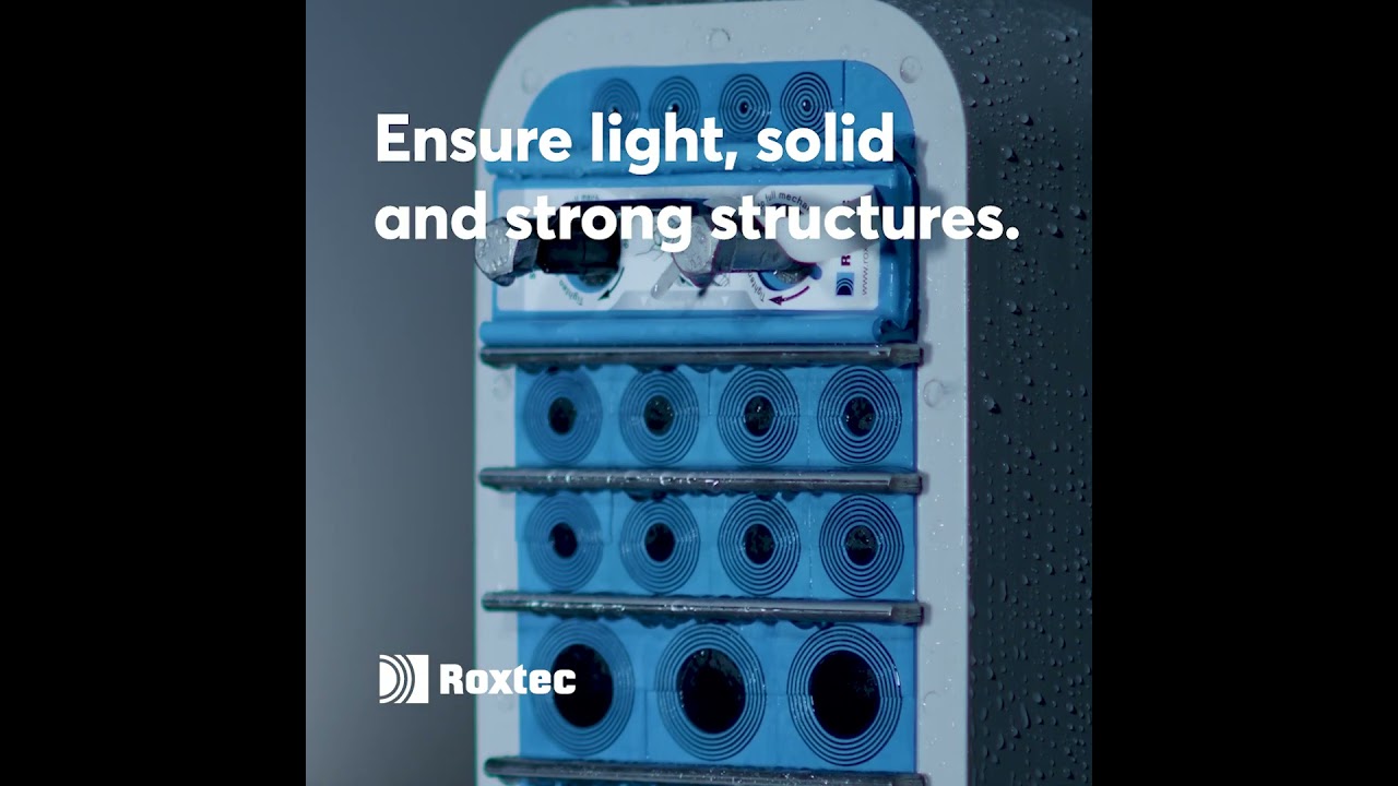 Roxtec GRP sealing solutions for cables and pipes