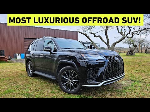 Ultimate Mid-Full Size SUV?  2024 LEXUS LX600 F-Sport! Full Review!
