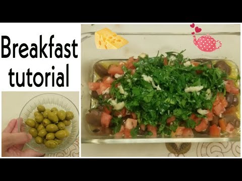 Syrian breakfast tutorial | Healthy vegetarian breakfast | Moumena Saradar